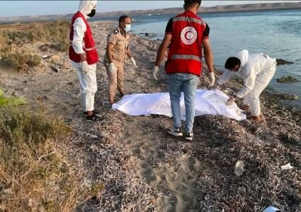 A migrant boat capsized off Libya’s eastern coast near Tobruk