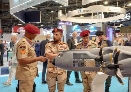 Libyan Military Intelligence Chief Participates in IDEX Paris and Holds High-Level Meetings