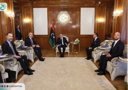 Dbeibah, Turkish FM Fidan Discuss Libya Unity and Cooperation in Tripoli